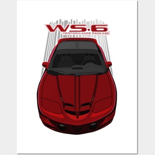 Pontiac Trans Am WS6 4thgen - Maple Red Posters and Art